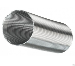 Гофра алюминиевая Ф125 L 1-3м 08583