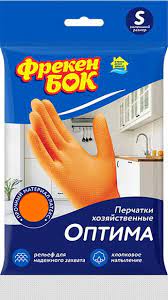 Перчатки хоз-ные Оптима S/L/М (1228011) Фрекен Бок Х72900
