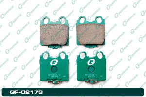 А4-3 Дисковые тормозные колодки GP-02173 PF-1421 (G-brake)