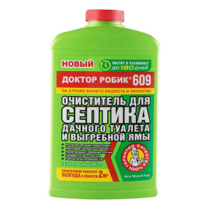 ДОКТОР РОБИК Очиститель для септиков и дачных туалетов 609 Х765093