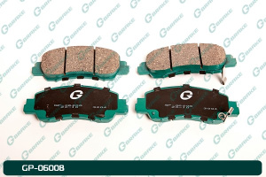 А4-6 Дисковые тормозные колодки GP-06008  (G-brake)