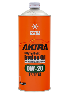 Масло моторное AKIRA 0W20 1л. SP/CF-6A бенз. синт A00032229-001
