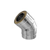 Колено-сэндвич FERRUM D120-200мм/45гр/H430мм/s0,5мм 756263 - купить во Владивостоке, фото товара