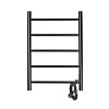 Полотенцесушитель электрический Domoterm DMT 109-5 50x71 ЧРН EK R, Аврора черный матовый 39150 - купить во Владивостоке, фото товара
