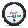 Оплетка "CARFORT 3D"6 подушек,черная М CS-3152 - купить во Владивостоке, фото товара