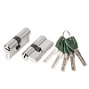 Цилиндровый механизм (A200/90) A2000Key90(35+10+45) SN никель (32407) (PUNTO) 017146 - купить во Владивостоке, фото товара