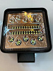 Фара п/т "OFF-ROAD" 34LED-102W (квадратная) 105mm/105mm/35mm PR-1119 - купить во Владивостоке, фото товара