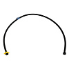 Подводка гибкая ZEIN engr, нейлон, 1/2"ГГ 120 см, с ключом, черная 9867175 СТ943775 - купить во Владивостоке, фото товара