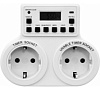 Розетка-Таймер электроннаяTM-25 (двойная) 37170 - купить во Владивостоке, фото товара