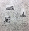 Обои виниловые Париж-11 (мол-сер) 582 338-9 0,53*10м у/ц 37860 в интернет-магазине ТК "Новый уровень"
