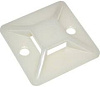 Площадка под хомут 40*40 белая 1уп-10шт СТ30566 - купить во Владивостоке, фото товара