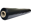 Плёнка полиэтиленовая чёрная 80 мкр ширина 1,5м черная 25 метров техническая 32638 - купить во Владивостоке, фото товара