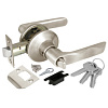 Ручка защелка DK624 SN-ET (6024 SN-E) (кл./фик.) мат. никель (36819) (PUNTO) 016927 - купить во Владивостоке, фото товара