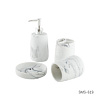 Набор аксессуаров для ванной: мыльница, флакон с дозатором, стаканы SMS-619 СТ984488 - купить во Владивостоке, фото товара