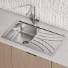 Мойка кухонная IDDIS Arro S, 780х440мм, врезная, нержавеющая сталь 10166852 - купить во Владивостоке, фото товара