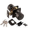 Ручка защелка DK772/BL BL-ET (кл./фик.) черный (58401) (PUNTO) 017030 - купить во Владивостоке, фото товара