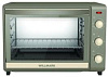 Мини-печь WILLMARK WOC-452GB (45л,конв,тайм,4 лин ТЭНа,реж.беспрерывн.раб,беж/сер,1800Вт) 050327 - купить во Владивостоке, фото товара