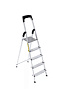 Стремянка алюминиевая "Sarayli" 6 ступеней, высота площадки 1,21м 978968 - купить во Владивостоке, фото товара