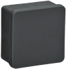 Коробка распаячная КМ42435 о/п 80х80х40мм IP67 8 вводов черная IEK 22947 - купить во Владивостоке, фото товара