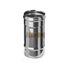 Труба для дымохода нерж. FERRUM D115мм/s0.5мм/L0,5м 813696 - купить во Владивостоке, фото товара