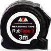 Рулетка ударопрочная ADA Rub Tape 3м сталь, с двумя СТОПами  А00155  18097 - купить во Владивостоке, фото товара