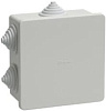 Коробка распаячная КМ41235 о/п 85х85х40мм IP44 серая 16910 - купить во Владивостоке, фото товара