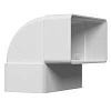 Колено 620КВП вертикальное пластик 90 град 60х204 ЭРА 42887 - купить во Владивостоке, фото товара